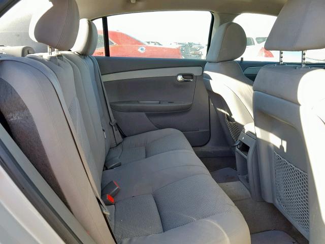 1G1ZB5E16BF296697 - 2011 CHEVROLET MALIBU LS SILVER photo 6