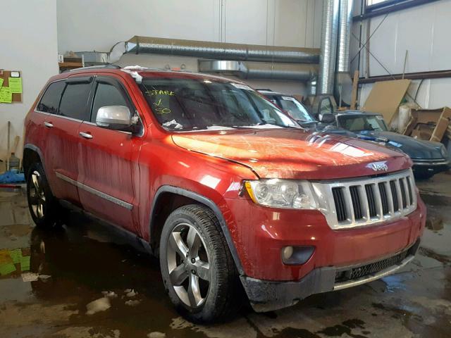 1J4RR5GG8BC576458 - 2011 JEEP GRAND CHER RED photo 1