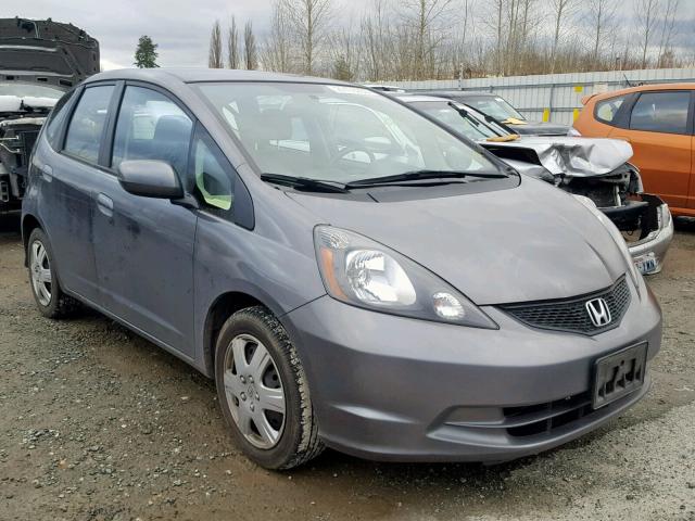 JHMGE8H31DC074267 - 2013 HONDA FIT GRAY photo 1