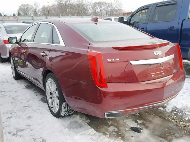 2G61M5S37H9178358 - 2017 CADILLAC XTS LUXURY MAROON photo 3