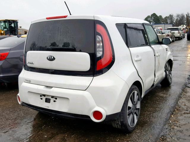 KNDJX3A53E7016882 - 2014 KIA SOUL ! WHITE photo 4