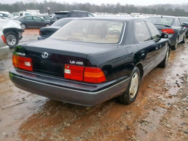 JT8BH28F5Y0173741 - 2000 LEXUS LS 400 BLACK photo 4