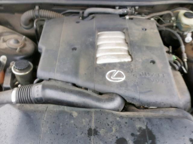 JT8BH28F5Y0173741 - 2000 LEXUS LS 400 BLACK photo 7