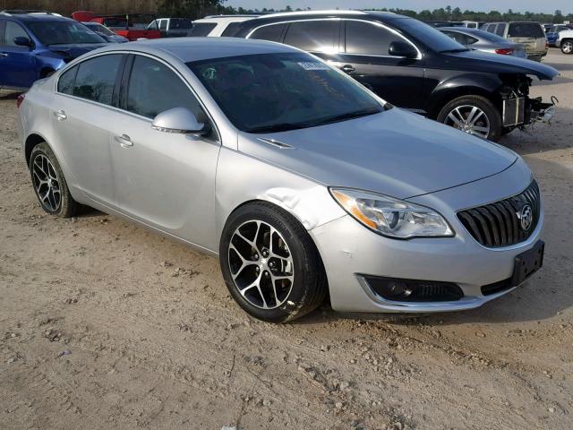 2G4GL5EX5H9103629 - 2017 BUICK REGAL SPOR SILVER photo 1