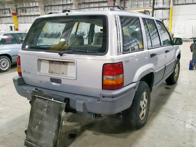 1J4GZ58S5SC521380 - 1995 JEEP GRAND CHER GRAY photo 4