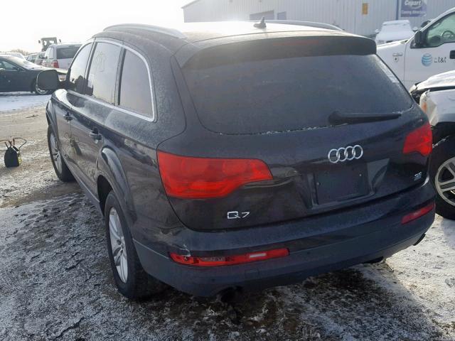 WA1AY74L59D013160 - 2009 AUDI Q7 3.6 QUA BLACK photo 3