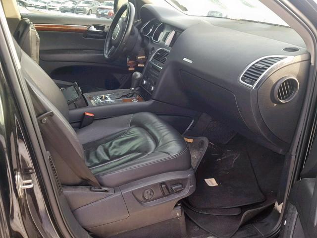 WA1AY74L59D013160 - 2009 AUDI Q7 3.6 QUA BLACK photo 5