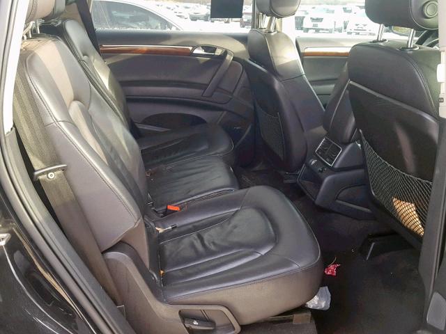 WA1AY74L59D013160 - 2009 AUDI Q7 3.6 QUA BLACK photo 6