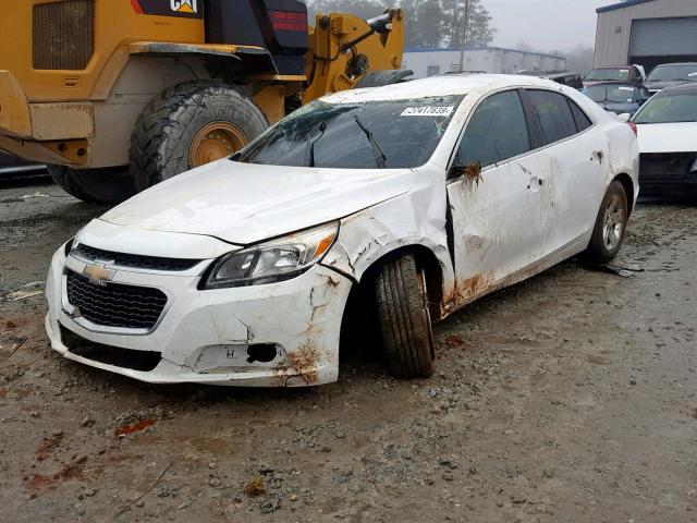 1G11A5SL2EF263223 - 2014 CHEVROLET MALIBU LS WHITE photo 2
