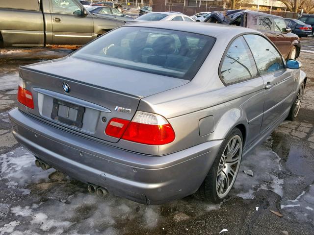 WBSBL93443JR24113 - 2003 BMW M3 SILVER photo 4