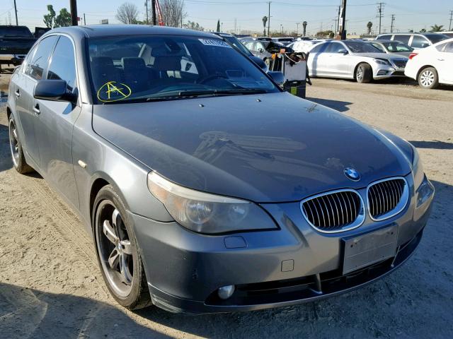 WBANE53517CW64888 - 2007 BMW 525 I GRAY photo 1