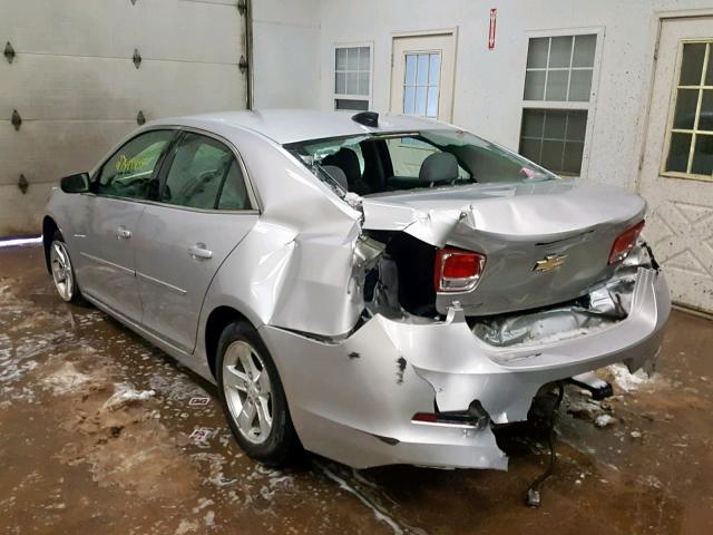 1G11B5SL4FU100700 - 2015 CHEVROLET MALIBU LS SILVER photo 3