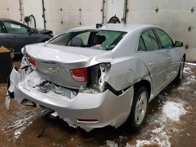 1G11B5SL4FU100700 - 2015 CHEVROLET MALIBU LS SILVER photo 4