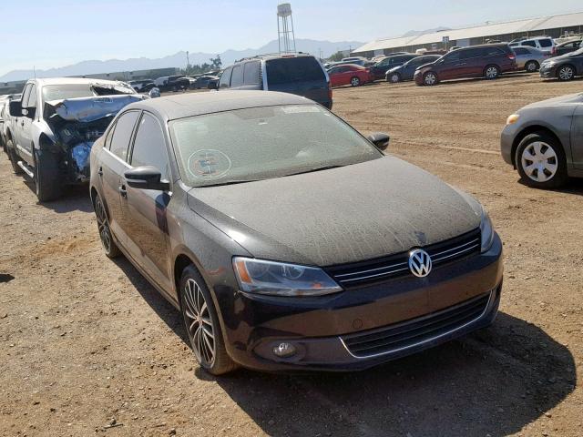 3VWLL7AJ2DM392645 - 2013 VOLKSWAGEN JETTA TDI BLACK photo 1