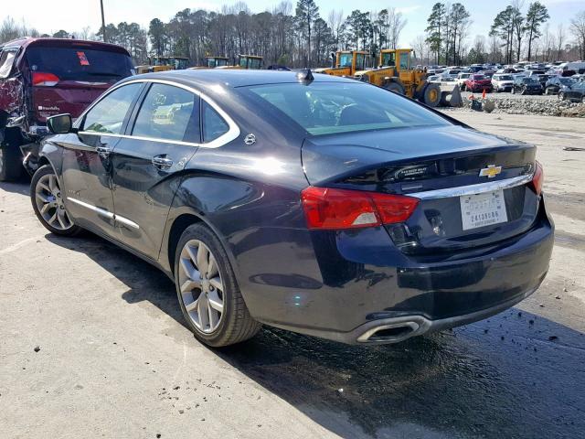 2G1155S32E9155102 - 2014 CHEVROLET IMPALA LTZ BLACK photo 3