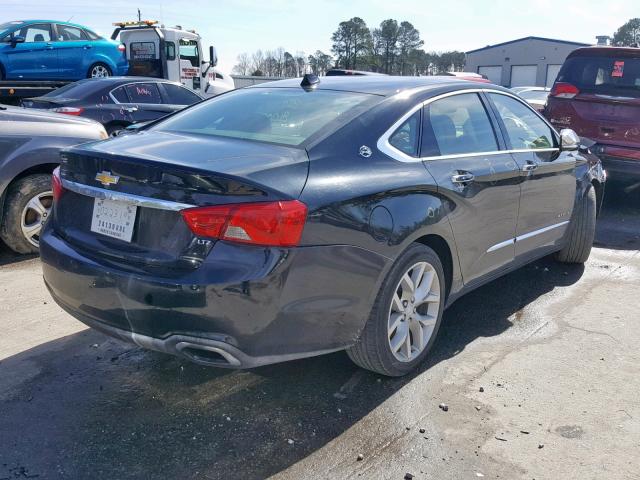 2G1155S32E9155102 - 2014 CHEVROLET IMPALA LTZ BLACK photo 4