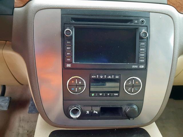 1GKFK13548R273844 - 2008 GMC YUKON HYBR BLACK photo 9