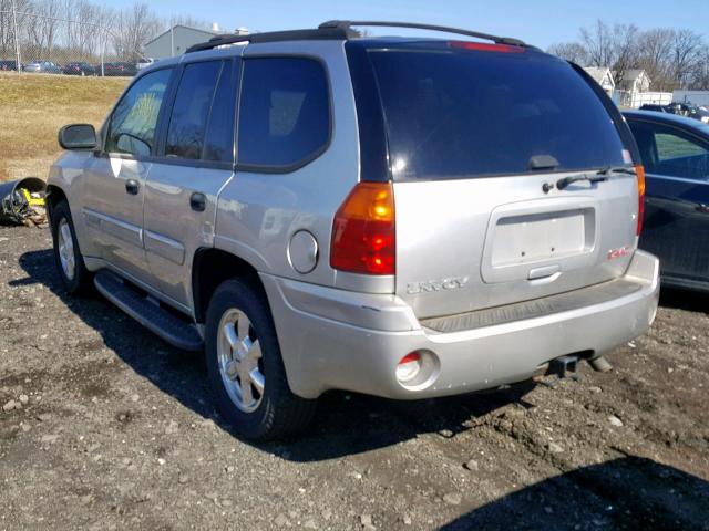 1GKDT13S942240352 - 2004 GMC ENVOY GRAY photo 3