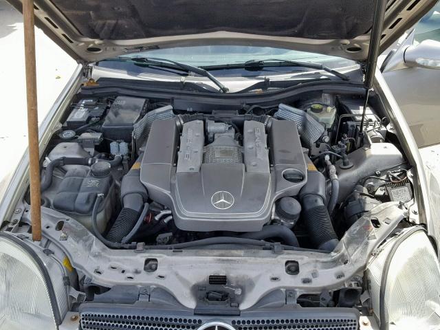 WDBKK66F33F289473 - 2003 MERCEDES-BENZ SLK 32 AMG GRAY photo 7