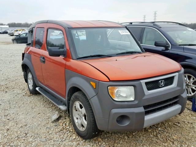 5J6YH17583L018021 - 2003 HONDA ELEMENT EX ORANGE photo 1