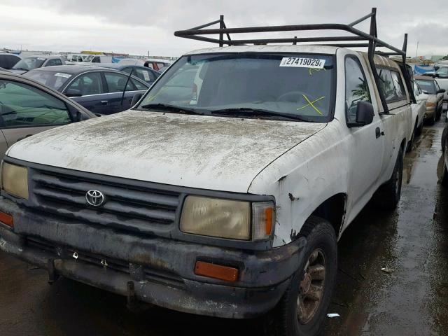 JT4JM11D8T0011672 - 1996 TOYOTA T100 WHITE photo 2