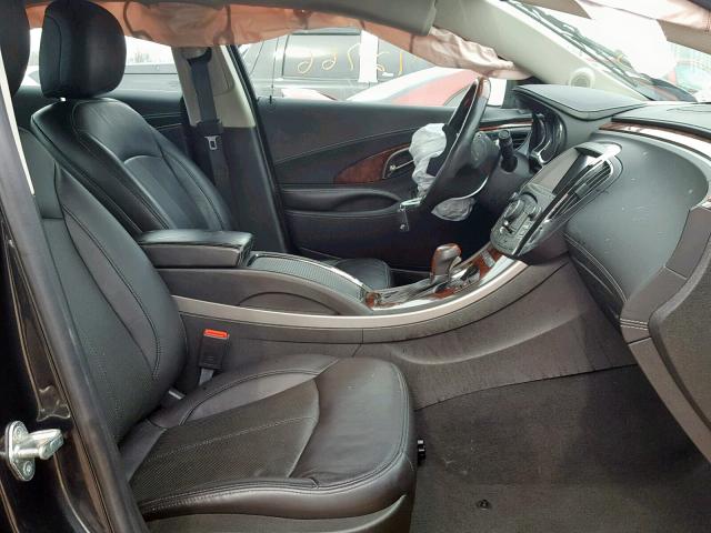 1G4GG5E3XDF243808 - 2013 BUICK LACROSSE P BLACK photo 5