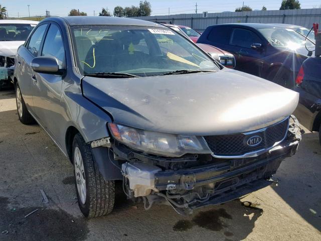 KNAFU4A29A5050807 - 2010 KIA FORTE EX GRAY photo 1