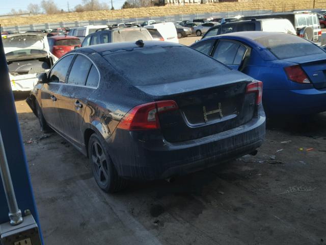 YV1622FS6C2139903 - 2012 VOLVO S60 T5 BLACK photo 3