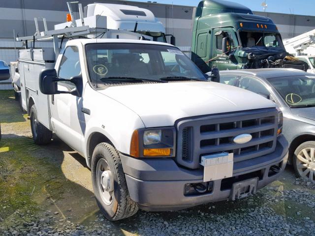 1FDSF30536EC12175 - 2006 FORD F350 SRW S WHITE photo 1