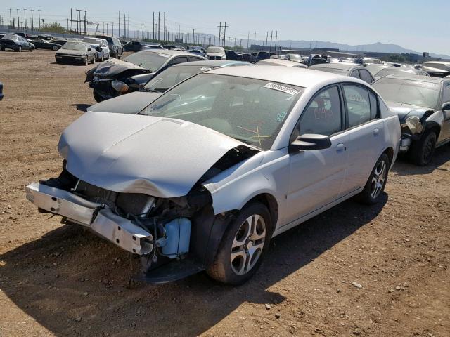 1G8AL52F95Z105675 - 2005 SATURN ION LEVEL SILVER photo 2