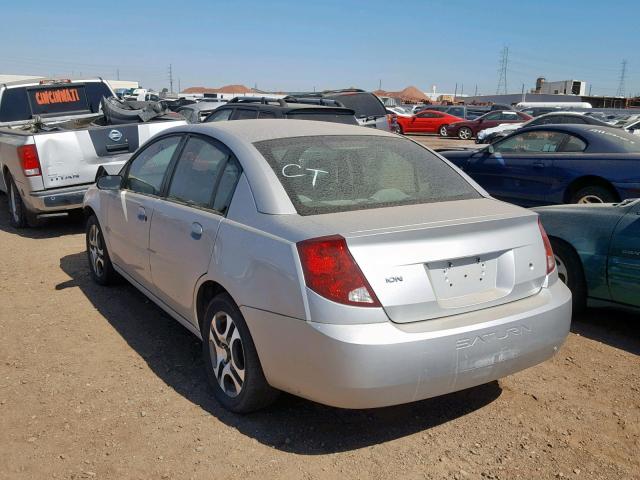 1G8AL52F95Z105675 - 2005 SATURN ION LEVEL SILVER photo 3