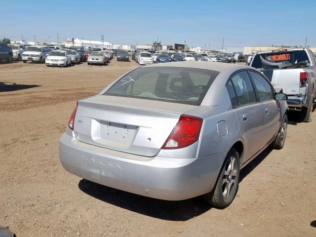 1G8AL52F95Z105675 - 2005 SATURN ION LEVEL SILVER photo 4