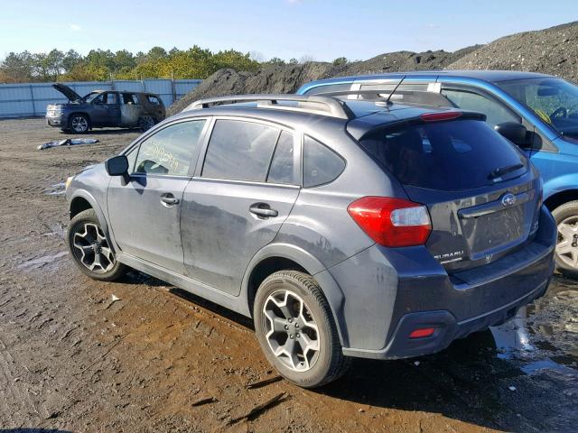 JF2GPAFC1F8244169 - 2015 SUBARU XV CROSSTR GRAY photo 3