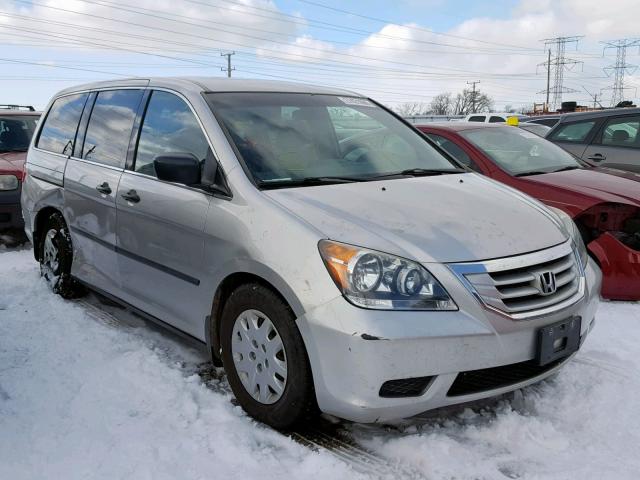 5FNRL38229B051424 - 2009 HONDA ODYSSEY LX SILVER photo 1