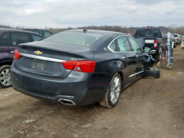 2G1155S33E9256469 - 2014 CHEVROLET IMPALA LTZ CHARCOAL photo 4