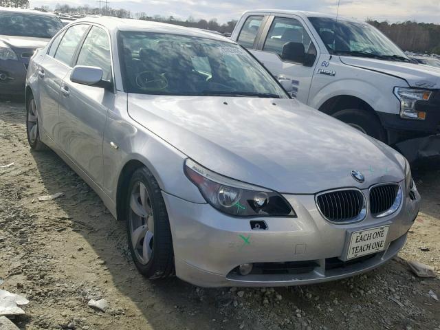 WBANE53576CK86378 - 2006 BMW 525 I SILVER photo 1