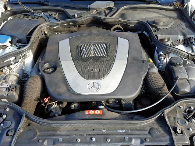 WDBUF87X47X214149 - 2007 MERCEDES-BENZ E 350 4MAT WHITE photo 7