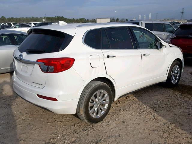 LRBFXBSA3HD194730 - 2017 BUICK ENVISION E WHITE photo 4