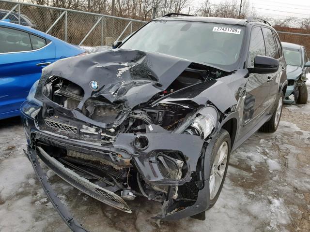 5UXZV8C56BL421686 - 2011 BMW X5 XDRIVE5 BLACK photo 2