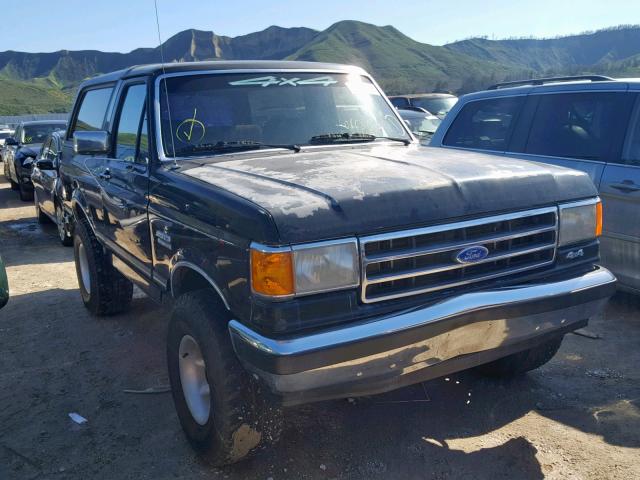 1FMEU15H0MLA18819 - 1991 FORD BRONCO U10 BLACK photo 1