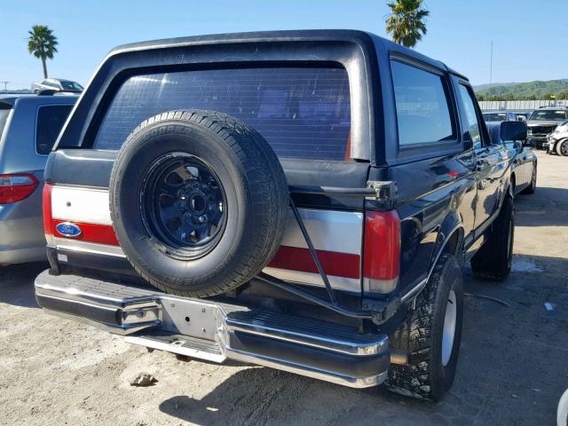 1FMEU15H0MLA18819 - 1991 FORD BRONCO U10 BLACK photo 4