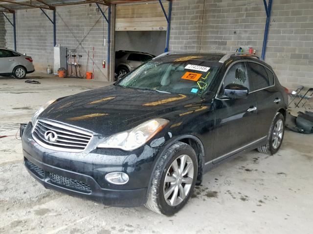 JN1AJ0HP7BM800635 - 2011 INFINITI EX35 BASE BLACK photo 2