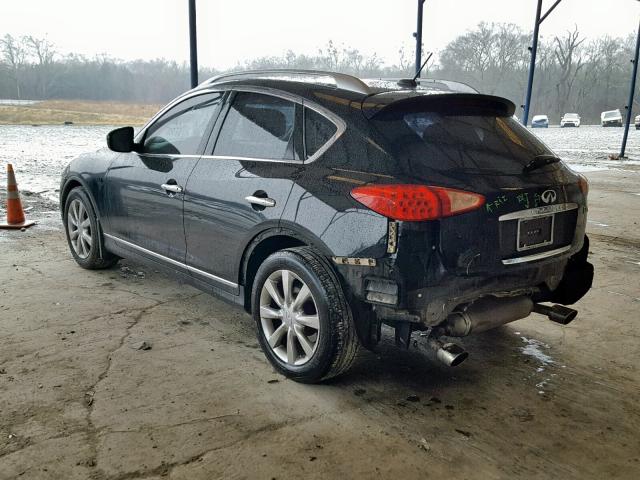 JN1AJ0HP7BM800635 - 2011 INFINITI EX35 BASE BLACK photo 3