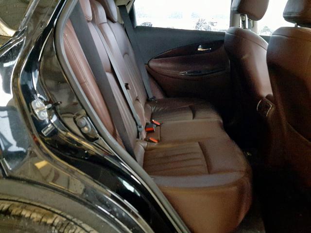 JN1AJ0HP7BM800635 - 2011 INFINITI EX35 BASE BLACK photo 6