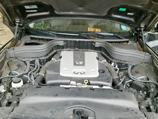 JN1AJ0HP7BM800635 - 2011 INFINITI EX35 BASE BLACK photo 7