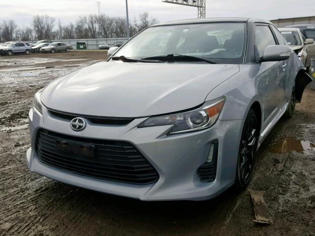 JTKJF5C70E3071030 - 2014 TOYOTA SCION TC 银色 照片 2