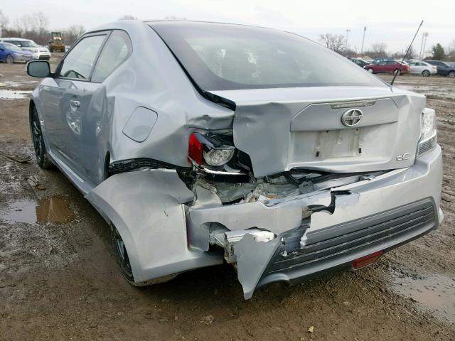 JTKJF5C70E3071030 - 2014 TOYOTA SCION TC 银色 照片 3