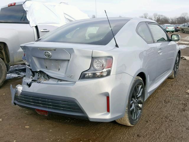 JTKJF5C70E3071030 - 2014 TOYOTA SCION TC 银色 照片 4