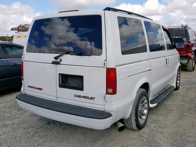 1GNEL19X23B136794 - 2003 CHEVROLET ASTRO WHITE photo 4