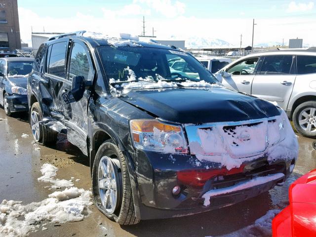 5N1BA0NCXEN612799 - 2014 NISSAN ARMADA SV BLACK photo 1